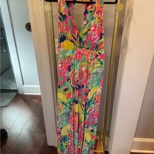 Lilly Pulitzer Vibrant Floral women’s Maxi dress